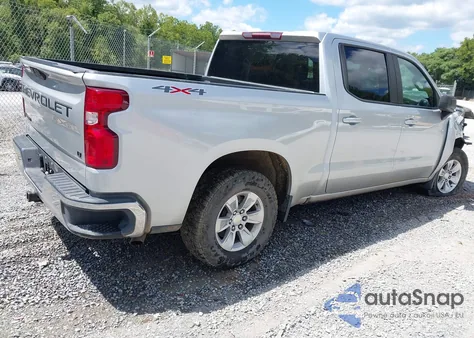 2021 Chevrolet Silverado 1500 4Wd Short Bed Lt z USA, uszkodzony, nr VIN 1GCPYDEK3MZ118697